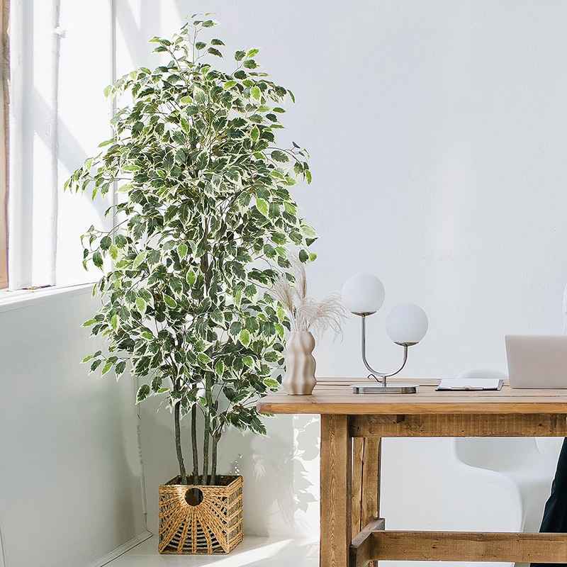 70in Artificial Ficus Tree Fau - огляд і ціна Fiddle Leaf Fig