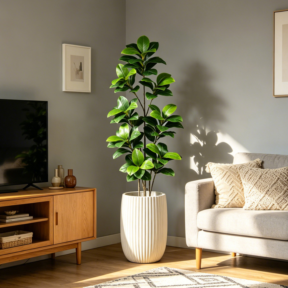 74-140cm Large Artificial Bany - огляд і ціна Fiddle Leaf Fig