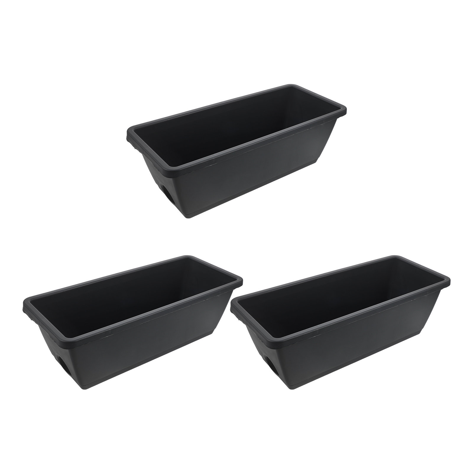 Rectangular Resin Planters Set - огляд і ціна Succulent Set